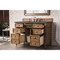 James Martin Vanities Brittany 48in Single Vanity, Saddle Brown w/ 3 CM Charcoal Soapstone Quartz Top 650-V48-SBR-3CSP - alternate 4
